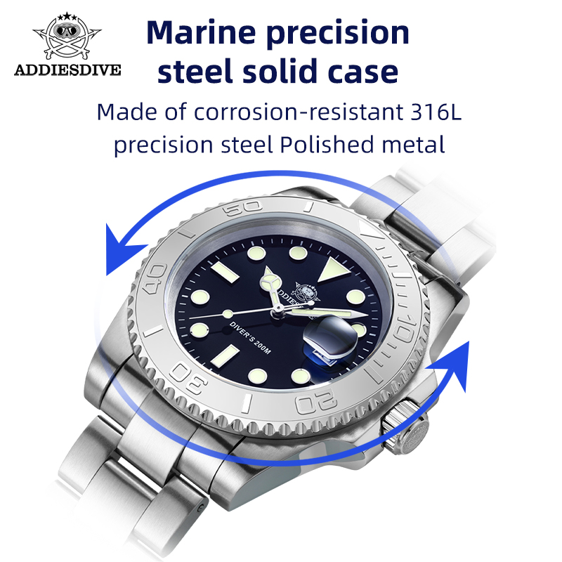 ADDIESIDVE Men's Stainless Ste - огляд і ціна Luxury Watch Longines