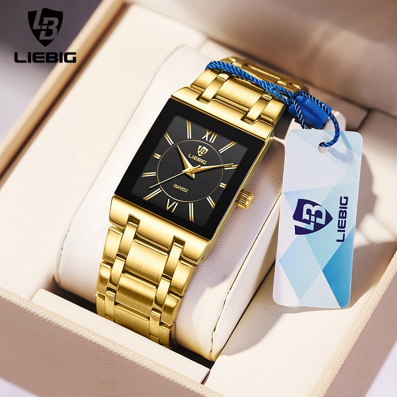 LiEBIG Luxury Golden Quartz Wr - огляд і ціна Luxury Watch News