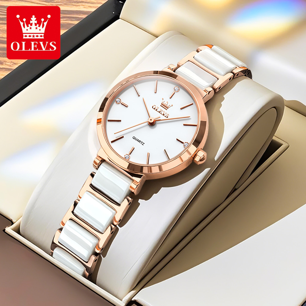 OLEVS Women Watch 5877 Luxury  - огляд і ціна Luxury Watch Quartz