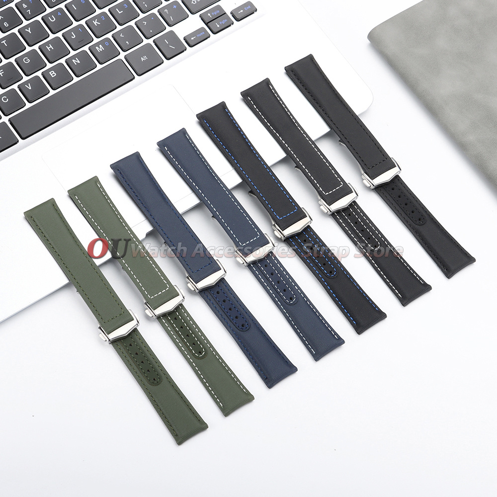 Sailcloth Nylon Leather Watchb - огляд і ціна Omega Watch Seamaster