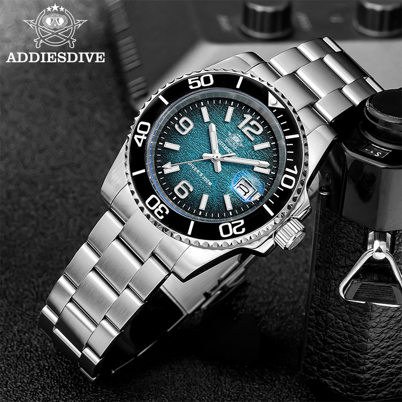 ADDIESDIVE AD2513 Ceramic Beze - огляд і ціна Luxury Watch Longines