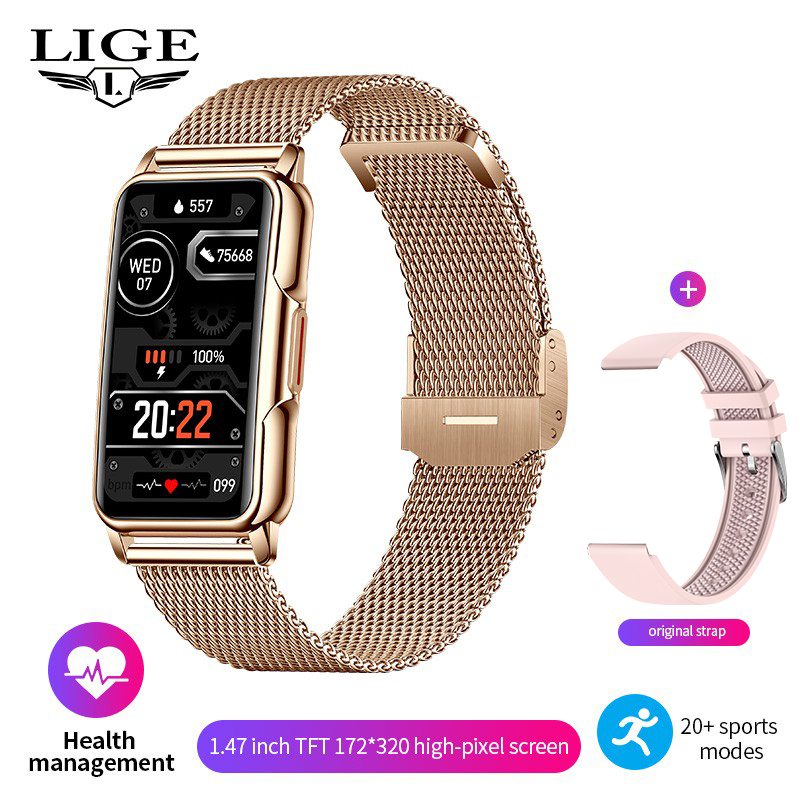 LIGE 2026 Smart Band Sports Br - огляд і ціна Luxury Watch Korea
