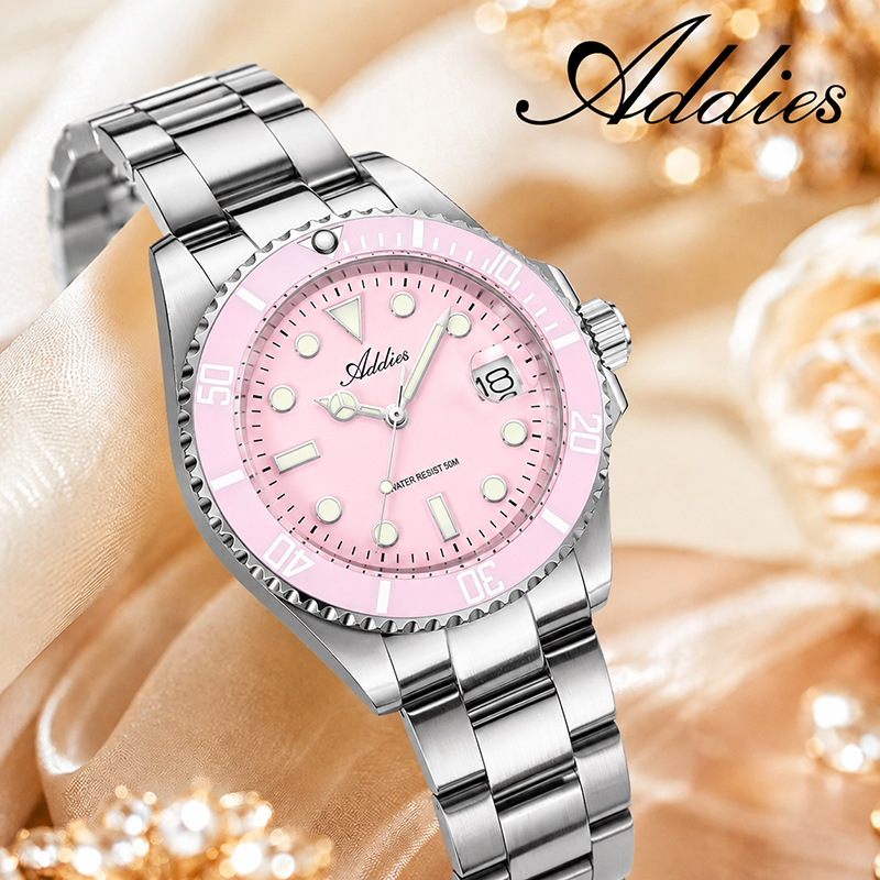 ADDIES 36mm 50m Waterproof Wom - огляд і ціна Luxury Watch Quartz