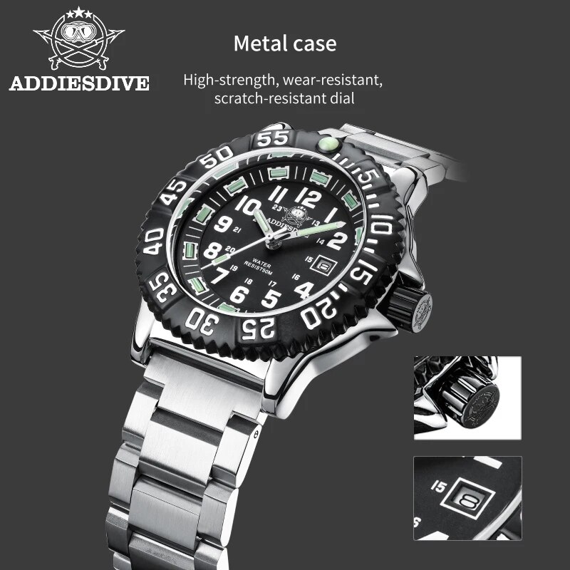 Addies Dive Men Fashion Casual - огляд і ціна Luxury Watch Longines
