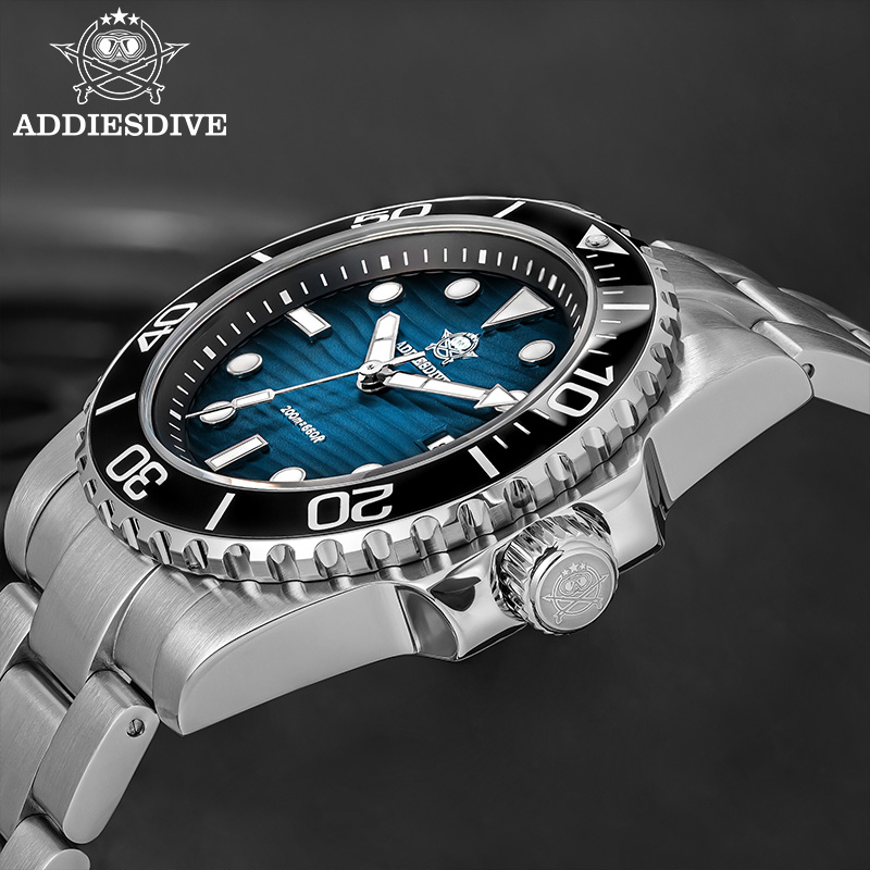 ADDIESDIVE Men's 2115 Quartz W - огляд і ціна Luxury Watch Green